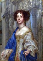 欧洲12-19世纪油画四_COQUES, Gonzales - Portrait of a Woman as Saint Agnes